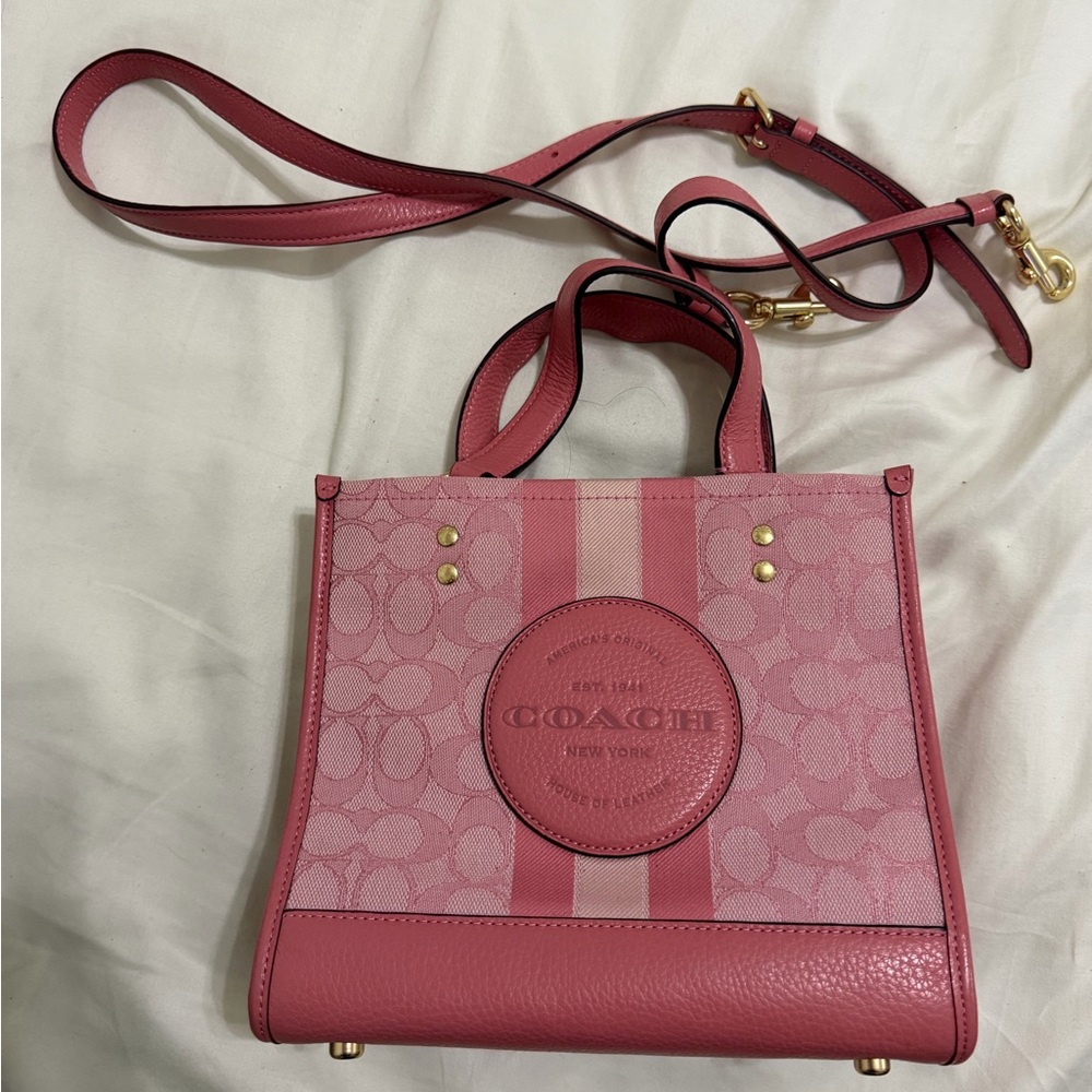 Coach Pink Signature Tote Bag – Authentic - Picture 5 of 6